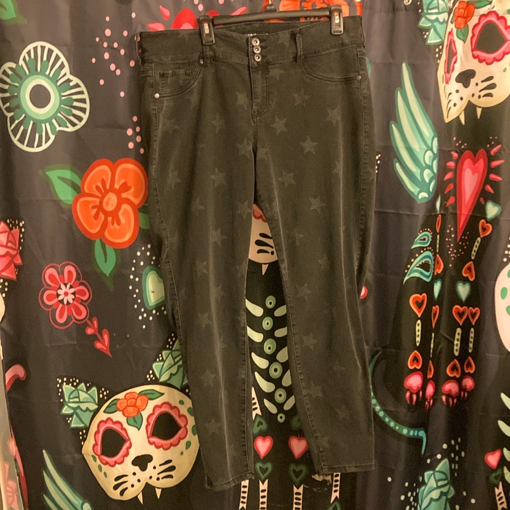 Torrid Denim Gray Wash Skinny Jeans